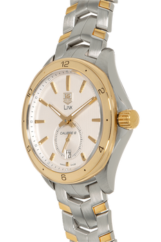 Link Calibre 6 Yellow Gold and Stainless Steel Automatic