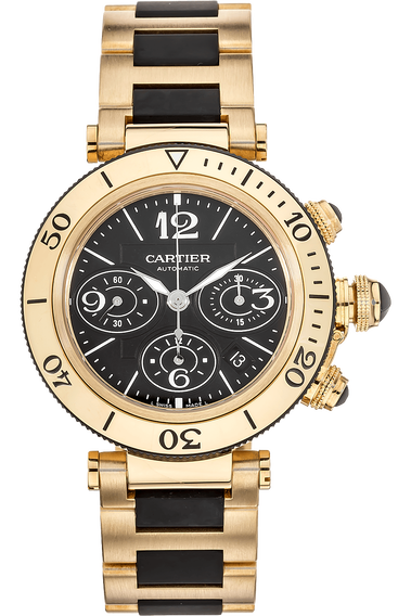 Pasha Seatimer Chronograph Yellow Gold Automatic