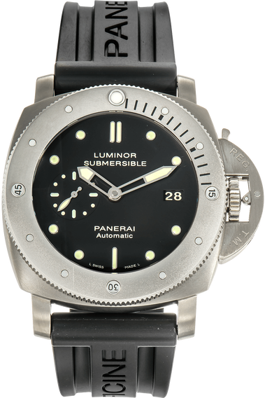 Luminor Submersible 1950 3 Days Titanium Automatic