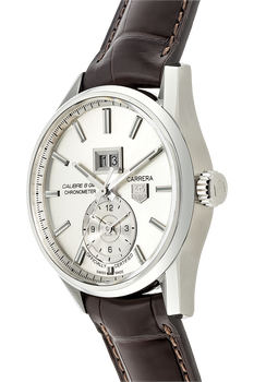 Carrera Calibre 8 GMT Stainless Steel Automatic