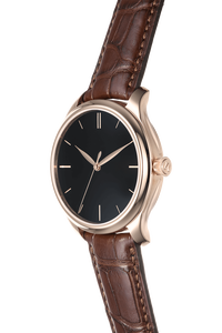 Endeavour Centre Seconds Vantablack Rose Gold Automatic