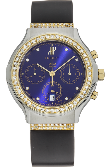 Chronograph Yellow Gold and Stainless Steel Quartz