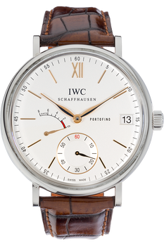 Portofino-Hand Wound Eight Days Stainless Steel Manual