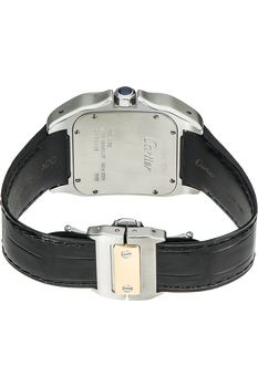 Santos 100 Yellow Gold and Stainless Steel Automatic