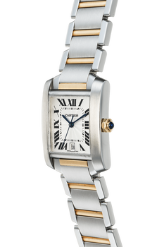 Tank Francaise Yellow Gold and Stainless Steel Automatic