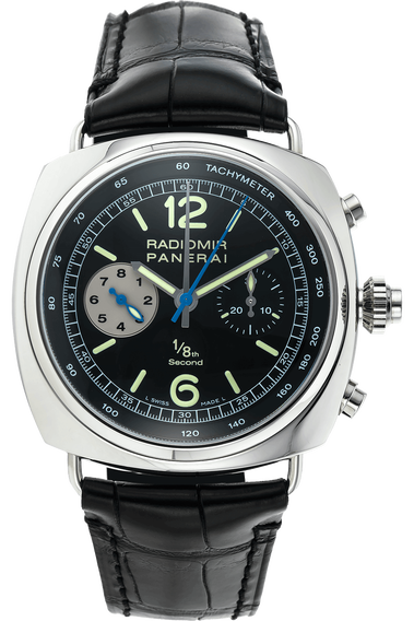 Radiomir One/Eight Second Chronograph Stainless Steel Automatic