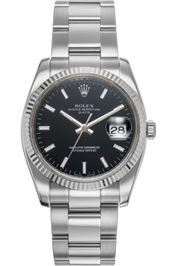 Date White Gold and Stainless Steel Automatic Date White Gold and Stainless Steel Automatic