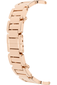 Tank Anglaise Rose Gold Quartz