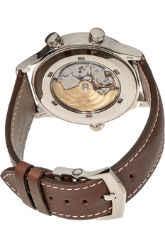Calatrava Pilot Travel Time White Gold Automatic
