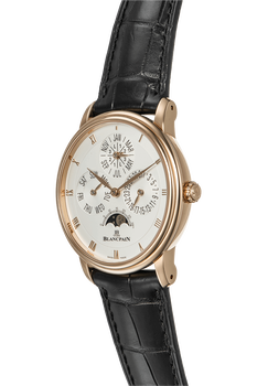Villeret Quantieme Perpetuel Rose Gold Automatic