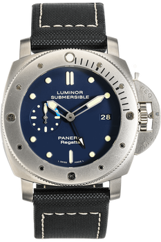 Luminor Submersible 1950 Regatta 3 Days GMT Titanium Automatic