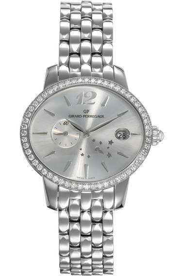 Cat&#39;s Eye Power Reserve Stainless Steel Automatic