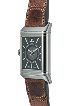 Reverso Classic Large Duo Stainless Steel Automatic