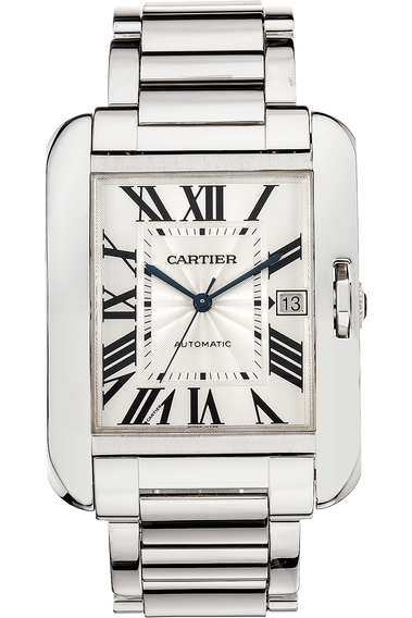 Tank Anglaise White Gold Automatic