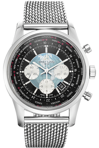 Transocean Chronograph Unitime Stainless Steel Automatic
