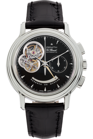 El Primero Chronomaster T Open Stainless Steel Automatic