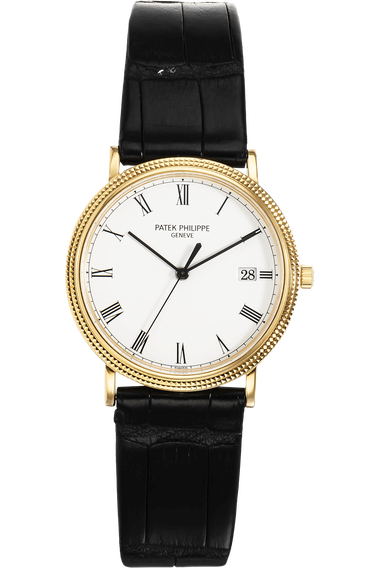 Calatrava Reference 3944 Yellow Gold Quartz