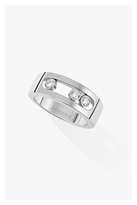 Move Joaillerie Ring in White Gold Size 58