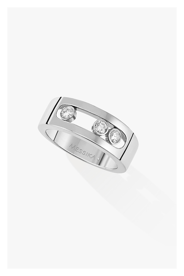 Move Joaillerie Ring in White Gold Size 58