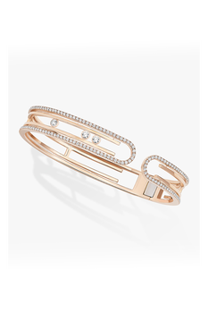 Move 10th Bangle in Pink Gold Size M
