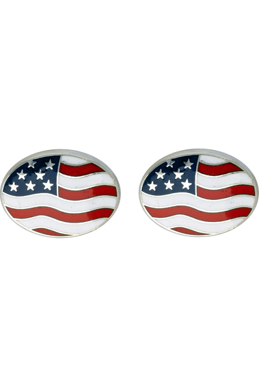 USA Flag Cufflinks