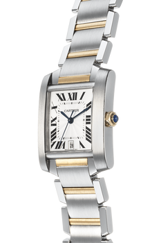 Tank Francaise Yellow Gold and Stainless Steel Automatic