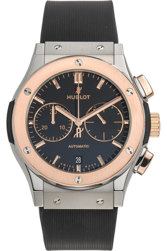 Classic Fusion Chronograph Rose Gold and Titanium Automatic