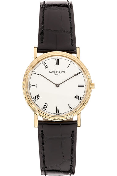 Calatrava Reference 3520 Yellow Gold Manual