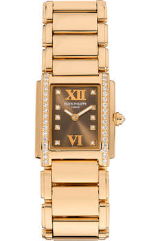 Twenty-4 Reference 4908 Rose Gold Quartz