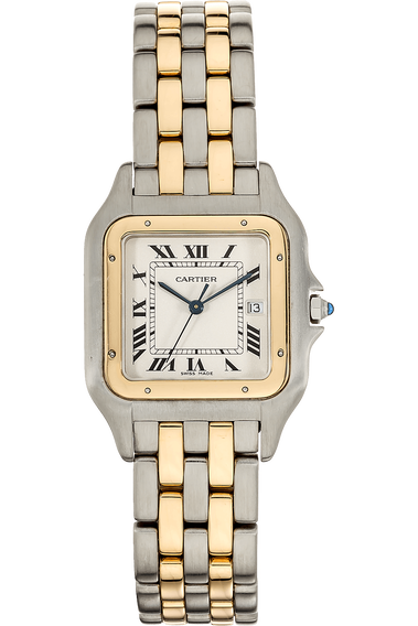 Panthere Yellow Gold and Stainless Steel Quartz