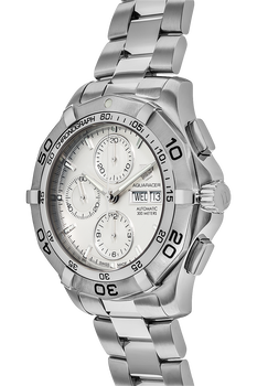 Aquaracer Day-Date Chronograph Stainless Steel Automatic