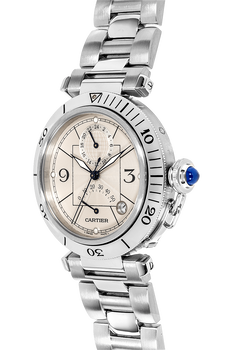 Pasha GMT Power Reserve Stainless Steel Automatic