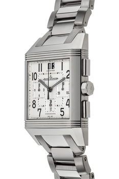 Reverso Squadra GMT Chronograph Stainless Steel Automatic