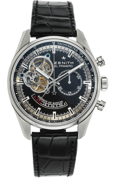 El Primero Open Power Reserve Chronograph Stainless Steel Automatic