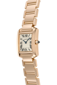 Tank Francaise Rose Gold Quartz