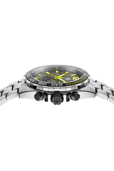 Formula 1 Quartz Mens Grey Steel Chronograph