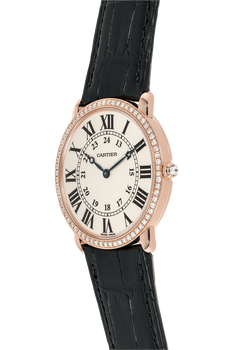 Ronde Louis Cartier Rose Gold Manual