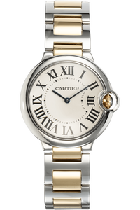 Ballon Bleu Yellow Gold and Stainless Steel Quartz