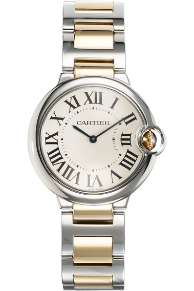 Ballon Bleu Yellow Gold and Stainless Steel Quartz