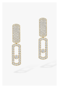 Imperial Move LM Earrings in Yellow Gold