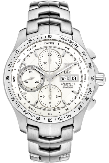 Link Calibre 16 Chronograph Stainless Steel Automatic