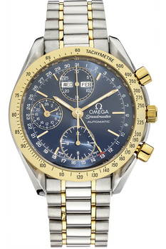 Speedmaster Day-Date Yellow Gold and Stainless Steel