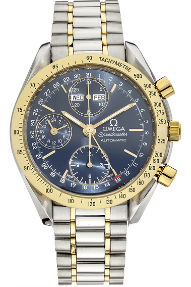 Speedmaster Day-Date Yellow Gold and Stainless Steel