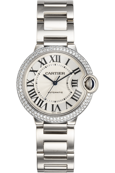 Ballon Bleu White Gold Automatic