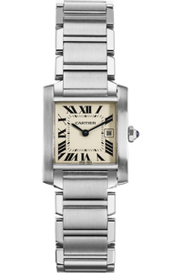 Tank Francaise Stainless Steel Quartz
