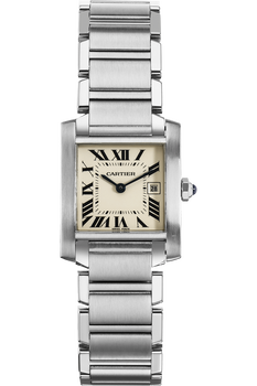 Tank Francaise Stainless Steel Quartz
