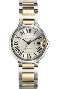 Ballon Bleu Yellow Gold and Stainless Steel Automatic