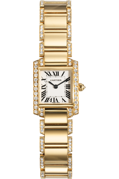 Tank Francaise Yellow Gold Quartz
