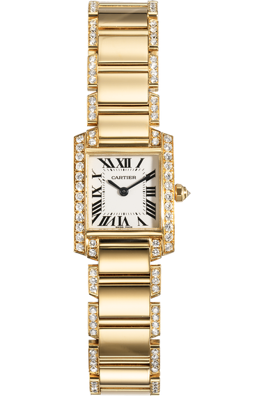 Tank Francaise Yellow Gold Quartz