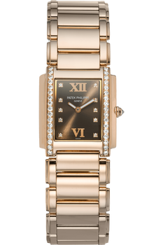 Twenty-4 Reference 4910 Rose Gold Quartz